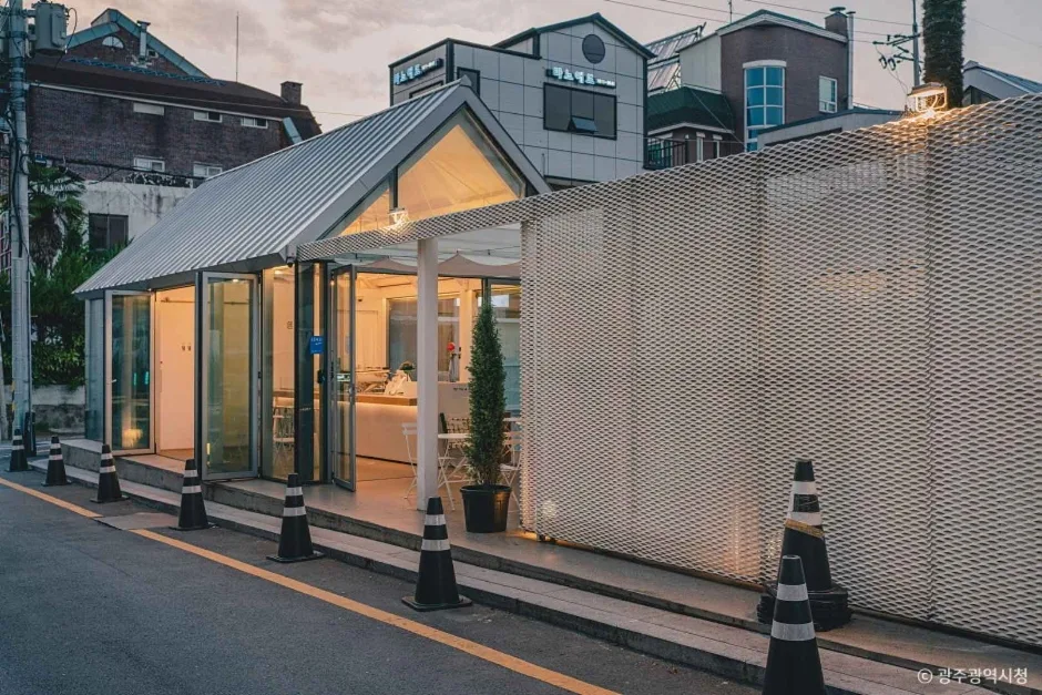 동리단길 카페거리
