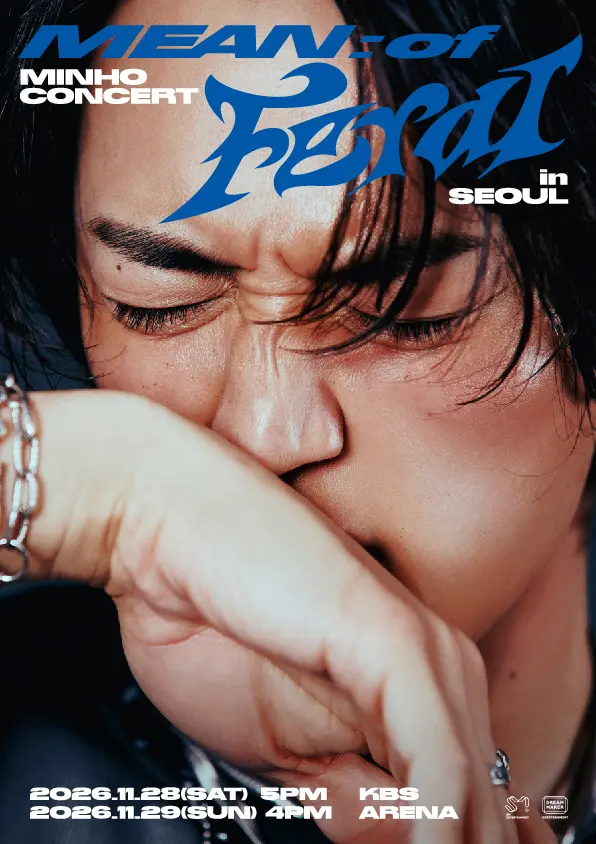 MINHO CONCERT: MEAN: of feral [서울] 포스터