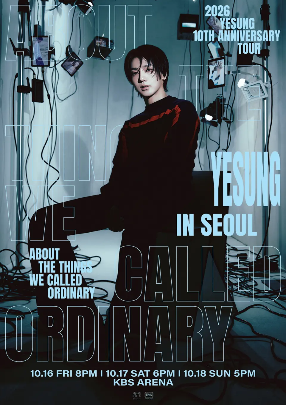YESUNG 10TH ANNIVERSARY TOUR: ABOUT THE THINGS WE CALLED ORDINARY [서울] 포스터