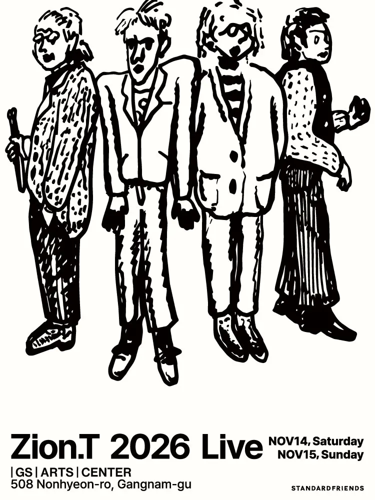 Zion.T LIVE 포스터
