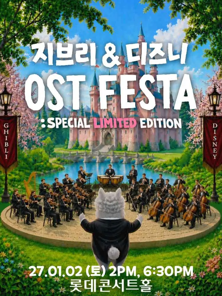 지브리 & 디즈니 영화음악 FESTA [서울] (01.02) 포스터