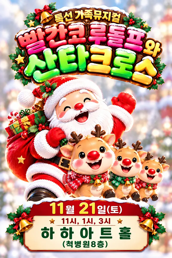 빨간코 루돌프와 산타클로스 [부산] 포스터