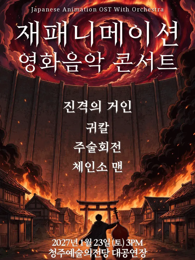 재패니메이션 영화음악 콘서트: UNSTOPPABLE [청주] 포스터