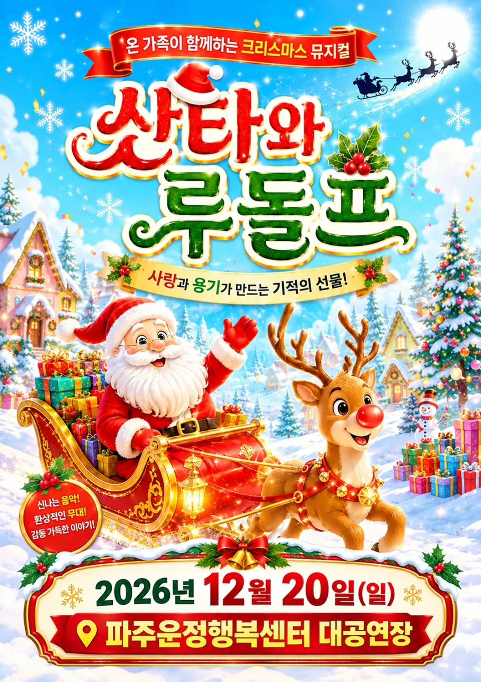 산타와 루돌프 [파주] 포스터